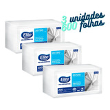 Kit 3 Papel Toalha Dupla 600 Folhas Elite Melhoramentos