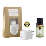 Kit Aromatizador Porcelana + Essência Citronela Via Aroma 