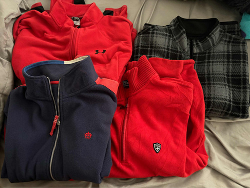 4 Chamarra Sudadera Polartec Scapino Ralph Lauren Under