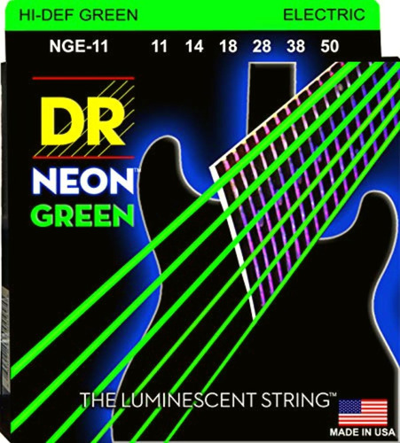 Dr Strings Hi-def Neon Cuerdas Para Guitarra Eléctrica