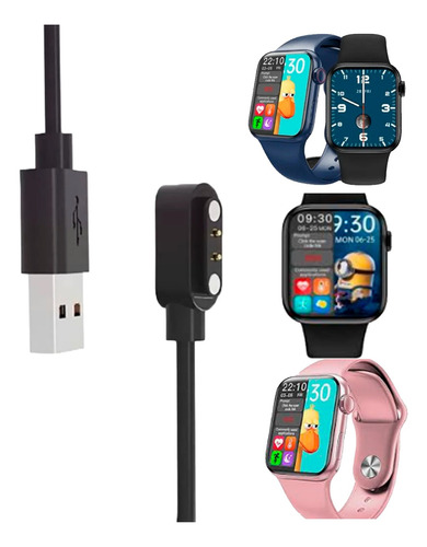 Carregador Magnético Para Smartwatch L8 W26 I12 Lite I9 4mm