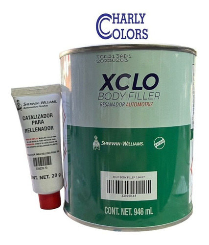 Pasta Resanadora Automotriz Xclo Sherwin Williams 1 Lt