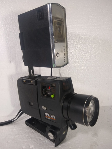 Filmadora Sankyo Es-33 Super 8 Antiga Vintage - Com Defeito 