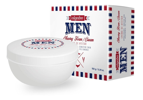 Caja X24 Crema De Afeitar Men Algabo 150g