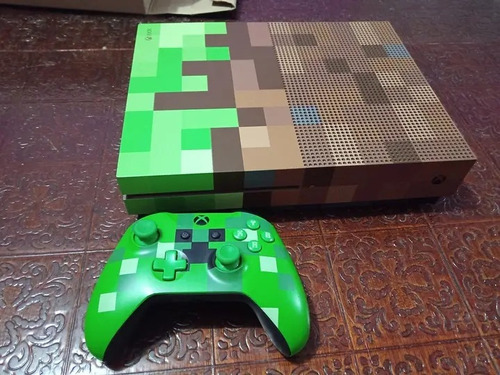 Xbox One S 1tb Minecraft Limited Edition