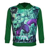 Conjunto Moletom Infantil Hulk Menino Frio Agasalho Envio Já