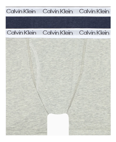 Bóxers Calvin Klein Modern Cotton Pack De 2 Niño Multicolor