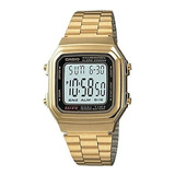 Reloj Casio Retro Vintage A178 Wg Dorado