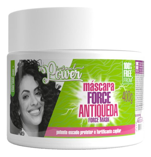 Máscara Antiqueda Force Mask 400g - Soul Power