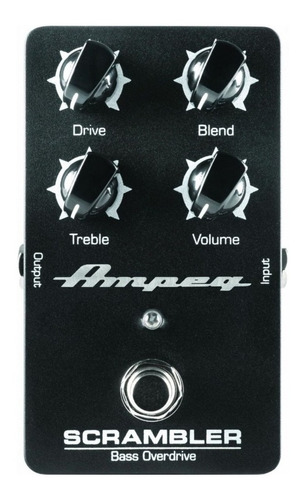 Pedal De Efecto Bajo Ampeg Scrambler Bass Overdrive