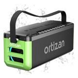 Ortizan Altavoces Bluetooth Portátiles Con Subwoofer, Soni.