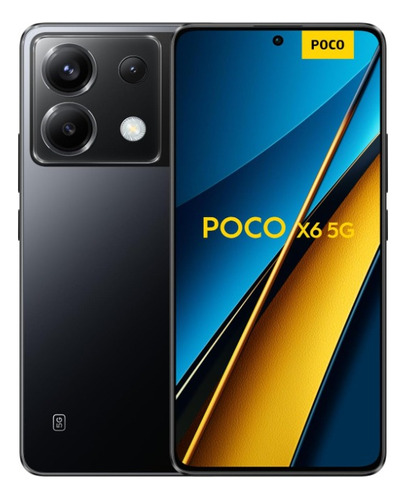 Xiaomi Pocophone Poco X6 5g 256gb Preto 12gb Com Nf