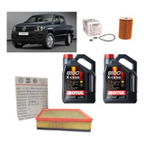 Kit 2 Filtros Originales Vw Amarok Motul 8100 5w40 10lts