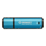 Kingston Usb Ironkey Vault Privacy 50, 8gb Usb 3.2 Gen1