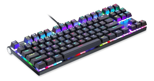 Motospeed Ck101 Teclado Mecánico Para Juegos Con Cable 87 Te