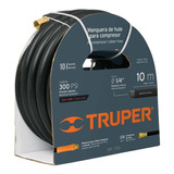 Manguera Para Compresor Aire Hule 1/4 PuLG 10m Truper 17080