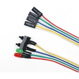 Botón Power/reset Para Gabinete Atx Con Cable A Mother Led