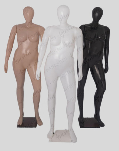 Maniquies Dama Especial Talle 48 Plastico Maniquies Agustin