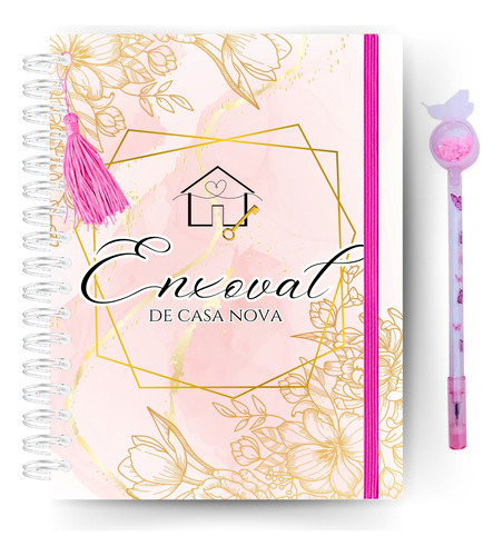 Planner Enxoval De Casa Nova - Financeiro E Lista De Enxoval