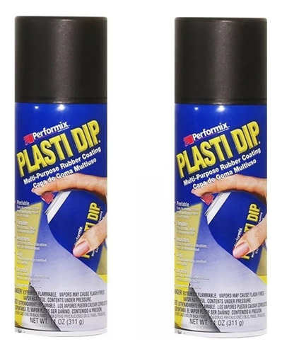 2 Pzs Plasti Dip Original Plastidip Negro Mate Envio Gratis