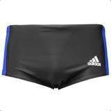 Sunga adidas Homem Original Para Natação Piscina - Preto