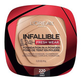 Base En Polvo L'oréal Paris Infaillible 24hs Fresh Wear Tono Sand