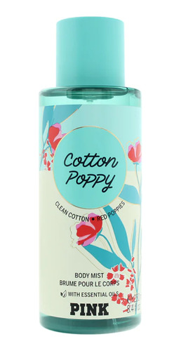 Cotton Poppy Splash Victoria's Secret Pink. Envíos 