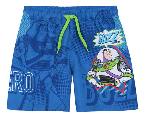 Traje De Baño Short Niño Disney Toy Story Azul