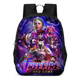 Mochila Escolar For Estudiantes De Primaria Freefire Game S