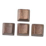 Keycap De Madeira Maciça De Nogueira Maciça De 4pcs Setas