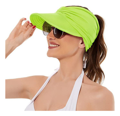 Protección Uv Sombrero De Visera De Sol De Ala Anchapara [u]