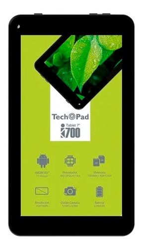 Tablet Tech Pad I700 7 1gb Ram 8gb Android 7.1 Multi Touch Color Gris