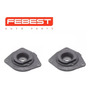 Set Kit Base De Amortiguador Delantero  Nissan Tiida C11 Par Nissan Tiida