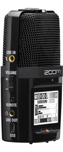 Grabadora Portátil Zoom H2n Con 5 Microfonos