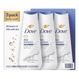 Jabon Liquido Dove Corporal Deep Moisture 680ml, 3 Unidades