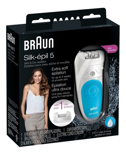Braun Silk 5 500 Afeitadora Mujer 