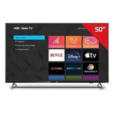 Smart Tv Aoc Series 6125 50u6125/78g Dled Roku Os 4k 50  