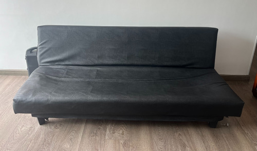 Sofa Cama Negro Click Clack 1.80 Mt 