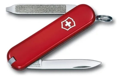 Victorinox Navaja Escort, Roja, 6 Usos Color Rojo