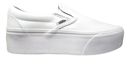 Tenis Vans Clasicos Sin Cordones Con Plataforma : ¡comodidad Sin Cordones Y Altura !