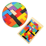 Tetris Rompecabezas En 3d De Madera Para Niños Juego Madera