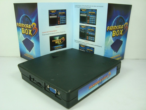 Kit Pandoras Box 3 Y Cableado Jamma