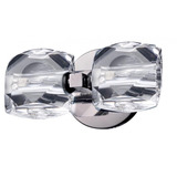 Tecnolite Home Th3000/2 Lámpara Para Pared Cromo/cristal