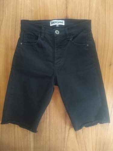 Short Bermudas Biker De Jean Marca Americanino Talle 24