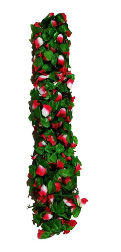 Guinalda Flores Artificiales Decoracion Jardin Rosa Vertical