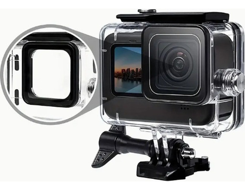 Carcasa Sumergible 50m Compatible Gopro Hero 9 /10/11