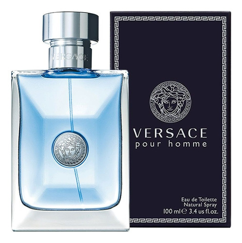 Versace Pour Homme Edt Para Hombre Perfumes Spray 100 Ml  