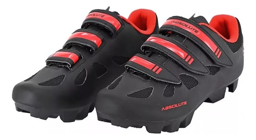 Sapatilha Mtb Ciclismo Clip Absolute 3 Velcros Bike Promoção