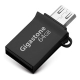 Unidad Flash Usb 3.0 Gigastone De 64 Gb Otg Con Interfaces D