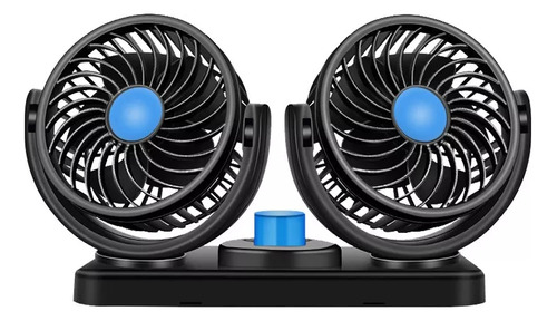 Ventilador Portátil De Doble Cabezal Para Coche/camión